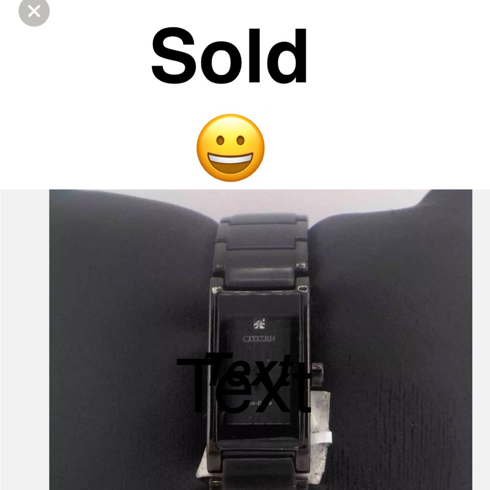 Citizens Axiom Watch Black - SOLD!